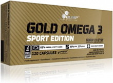 Olimp Gold Omega-3 Sport Edition® - 120 kapsler