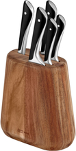 Jamie Oliver Knife Set 5Pcs Home Kitchen Knives & Accessories Knife Sets Silver Jamie Oliver Tefal