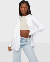 Object Collectors Item - Skjorter - White - Objroxa L/S Long Shirt Noos - Bluser og skjorter - Dress shirts