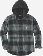 CARHARTT Skjorte jakke Flannel Fleece Lined Hooded ELM (L)