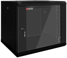 Vægmonteret rack kabinet WP WPN-RWB-20606- 20 U 600 x 600 x 1000 mm Sort
