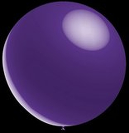 50 stuks - Decoratie ballon paars metallic ballon 28 cm hoge kwaliteit