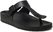 Sl Bahia Flip-Flop Black Shoes Summer Shoes Flat Sandals Svart Scholl*Betinget Tilbud