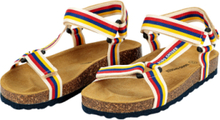 Color Stripes Straps Sandals Shoes Summer Shoes Sandals Multi/mønstret Bobo Choses*Betinget Tilbud