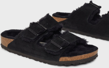 Birkenstock - Indesko - Sort - Arizona VL Shearling - Flats & Lave sko