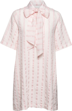 Coby Ss Dress Dresses Shirt Dresses Multi/mønstret NORR*Betinget Tilbud