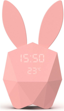 "Cutie Clock Connect With App Home Decoration Watches Alarm Clocks Pink Mobility On Board"