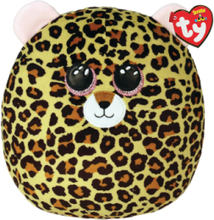 Ty Livvie - Leopard Squish 35Cm Toys Soft Toys Stuffed Animals Multi/patterned TY