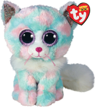Ty Opal - Pastel Cat 15 Cm Toys Soft Toys Stuffed Animals Multi/patterned TY