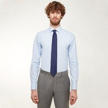 Camicia da uomo su misura, Ibieffe, Azzurra Fil-à-fil, Quattro Stagioni | Lanieri