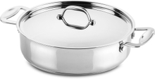 Frying pan 2 handles 26 cm Glamour Stone Stainless Steel