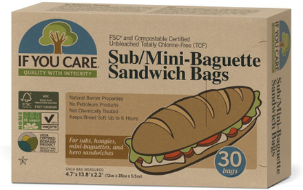 Ubleget Papir Baguette & Sandwich poser