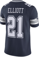 NFL Dallas Cowboys Vapor Untouchable (Ezekiel Elliott) Men's Limited American Football Jersey - Blue