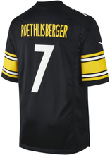 NFL Pittsburgh Steelers (Ben Roethlisberger) Men's Game American Football Jersey - Black