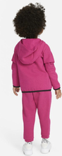 Nike Sportswear Tech Fleece Toddler Zip Hoodie and Trousers Set - Pink