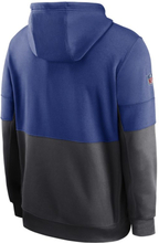 Nike Therma Team Name Lockup (NFL New York Giants) Men's Pullover Hoodie - Blue