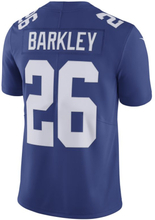 NFL New York Giants Vapor Untouchable (Saquon Barkley) Men's Limited American Football Jersey - Blue