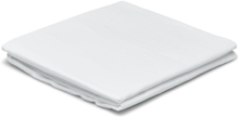 Sateen Single Fitted Sheet Home Textiles Bedtextiles Sheets Hvit GANT*Betinget Tilbud