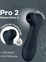 Satisfyer Pro 2 Generation 3 With Liquid Air Black Lufttrycksvibrator