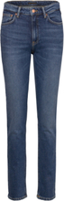 Mellow Mae Bottoms Jeans Slim Blue Nudie Jeans