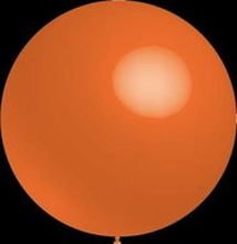 50 stuks - Decoratieballonnen oranje 28 cm pastel professionele kwaliteit