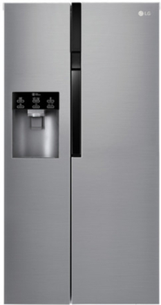 LG Gsl561pzuz Amerikanerkøleskab - Stål