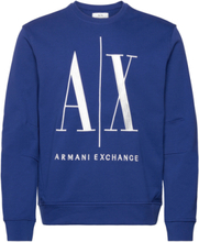Sweatshirt Tops Sweat-shirts & Hoodies Sweat-shirts Blue Armani Exchange