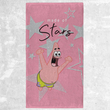 Spongebob Squarepants Made Of Stars Hand Towel