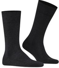 Falke Strømper Sensitive London Socks Antracit bomuld Str 39/42 Herre