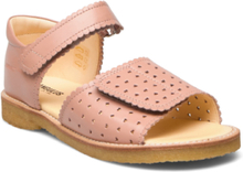 Sandals - Flat - Open Toe - Clo Shoes Summer Shoes Sandals Pink ANGULUS