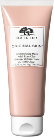Original Skin™ Retexturing Mask With Rose Clay 75 Ml. Beauty WOMEN Skin Care Face Face Masks Clay Mask Nude Origins*Betinget Tilbud