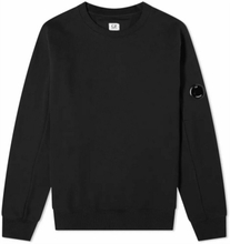 Diagonal hevet fleece sweatshirt
