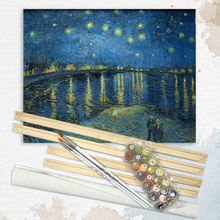 Konstnärsset - Starry Night over the Rhône, Vincent van Gogh