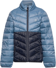 Jacket Quilted - Packable Fodrad Jacka Blue Color Kids