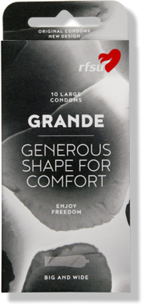 RFSU Grande Kondomer 10st Stora kondomer