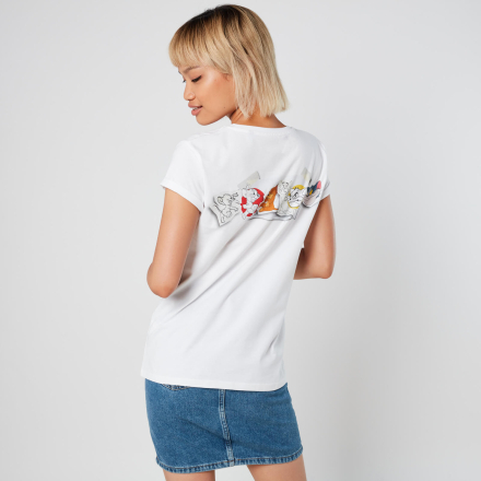Tom & Jerry Evolution Women's T-Shirt - White - XL