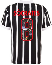 Corinthians Retro Voetbalshirt 1977 + Socrates 8 (Photo Style)