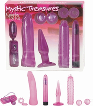 Mystic Treasures Couples Toy Kit, 8 delig, paarsig