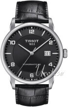 Tissot T086.407.16.057.00 Luxury Sort/Lær Ø41 mm