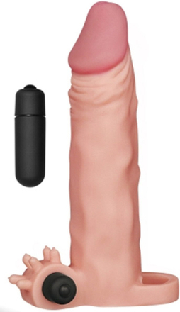 Pleasure X-Tender Vibrating Penis Sleeve Penisforlænger med vibrator