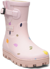 Rd Rubber Classic Flower Kids Shoes Rubberboots High Rubberboots Pink Rubber Duck