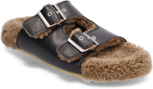 Sandals - Flat - Closed Toe - Op Platta Sandaler Brown ANGULUS