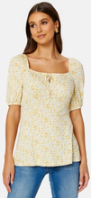 Happy Holly Toni Top Yellow / Floral 32/34
