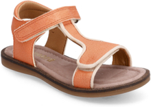 Bisgaard Alma O Shoes Summer Shoes Sandals Orange Bisgaard