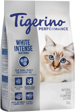 Zum Sparpreis! Tigerino Performance Katzenstreu - Special Care: White Intense Blue Signal 12 l