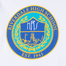 Riverdale High Unisex Ringer T-Shirt - Weiß / Blau - XS
