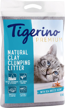 Zum Sparpreis! Tigerino Premium Katzenstreu 2 x 12 kg - Special Edition: Meeresbrise