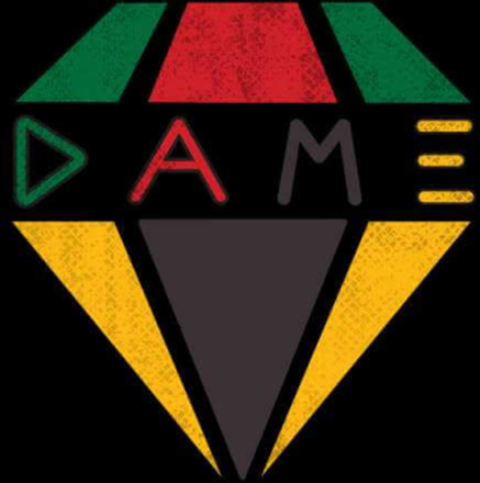Creed DAME Diamond Logo Men's T-Shirt - Black - 3XL