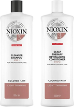 Nioxin System 3 Duo Shampoo + Conditioner 1000 ml