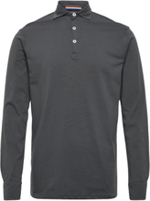 Fiere Due Ls Polo M Polos Long-sleeved Svart SNOOT*Betinget Tilbud